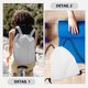 thumbnail image 4 of KAKOWELY Mochila deportiva portátil con cordón, 2 unidades, gran capacidad, para hombres y mujeres, 4 of 5