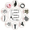 thumbnail image 4 of KITTEHIGM Outdoor Misting Misters System 49.2FT Misting Line For Patio Fan Garden Limited Time Deals Bulk Pallets For Sale #17, 4 of 7