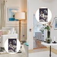 thumbnail image 4 of Yayeee Duplex Wall Plate 1-Gang 4.5"x2.7" Home Receptacle Light Switch Decorative Outlet Cover, Beige Astronaut, 4 of 7