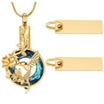 thumbnail image 4 of Hummingbird Urn Necklace for Ashes Keepsake Pendant for Women Men Cremation Ashes Jewelry for Loved One, 4 of 7