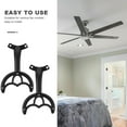 Masteelf 2pcs Ceiling Fan Blade Arms Zinc Alloy Fan Blade Arm
