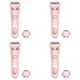 thumbnail image 1 of Depiladora Eléctrica Afeitadora para Mujeres Afeitadora Partes Privadas Afeitadora Herramienta para Recortar El Vello Púbico (rosa), 1 of 5