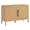 Natural, variant on Hassch Farmhouse Buffet Sideboard Cabinet, Storage Cabinet with 2 Doors, Accent Cabinet for Dining Room, Kitchen, Living Room, Natural