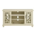thumbnail image 2 of Bowery Hill Modern / Contemporary 2 Door Antique White 63" TV Stand, 2 of 9