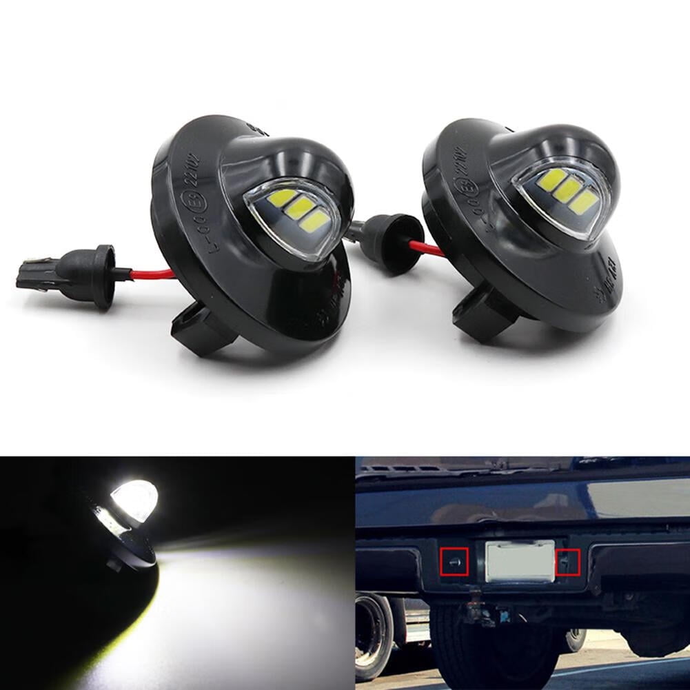 OE-Fit 3W Full LED License Plate Light Kit For Ford F150 Ranger Raptor
