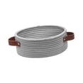 thumbnail image 3 of Lipstore Storage Basket Cotton Rope Baskets for Organizing for Bedside Table Entryway Grey, 3 of 8
