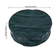 thumbnail image 3 of WMGHA Wreath Storage Container 30", Christmas Wreath Storage Bag with Zipper and Handles, Artificial Garland Container Portable Hangable Storage Bag for Christmas Holiday Wedding Wreath, 3 of 6
