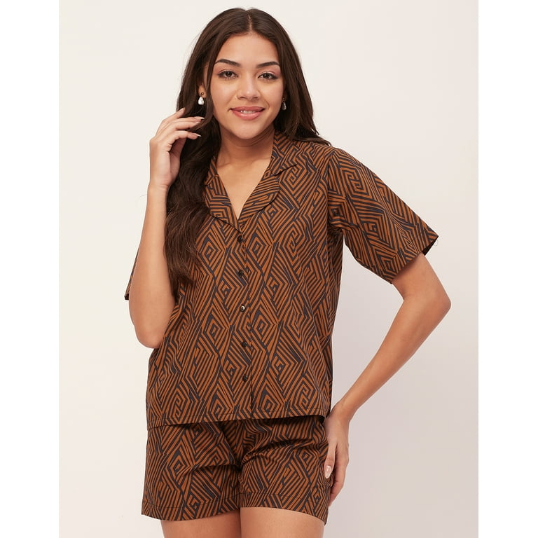 Night dress fashion shorts and shirt