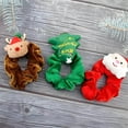 thumbnail image 3 of Fwttom Christmas Hair Scrunchies for Women - Elastic Decorative Women's Fashion Big Scrunchies Cute Holiday Christmas Party Decorations, 3 of 3