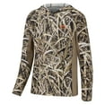 thumbnail image 4 of BASSDSASH Men's UPF 50+ Lightweight Hunting Camo Hoodie Quick Dry Performance Long Sleeve Fishing Shirt with Hood FS30M, 4 of 6