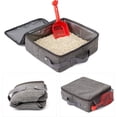 thumbnail image 3 of Sac de Rangement, Boîte à Litière pour Chat Portable, Étanche, Sans Odeur, Pliable Huiop Style 1, 3 of 6