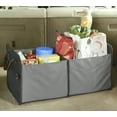 thumbnail image 2 of (2 pack) High Road Divided Trunk Organizer and Grocery Tote, 2 of 6