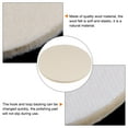 thumbnail image 4 of 5Pack Wool Felt Polishing Pads, 5 inch Buffing Wheel Polish Pad Flocking Hook & Loop Back, 4 of 6