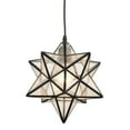 thumbnail image 1 of DANSEER Seeded Glass Shade Industrial Moravian Star Light Pendant Lighting, 1 of 4