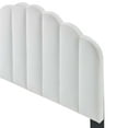 thumbnail image 3 of Headboard, Twin Size, Velvet, White, Modern Contemporary Urban Design, Bedroom Master Guest Suite, 3 of 9
