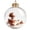 C, variant on Clear Christmas Diorama Bauble Ornament 2D Winter Scene Festive Christmas Tree Hanging Decor for Mantel Window Holiday Gift Idea, 3.15In #