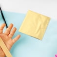 thumbnail image 4 of 200 Sheets Foil Craft for Daily Use and Handcrafts Lovers Yellow, 4 of 5