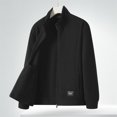 thumbnail image 4 of Vedolay Winter Coats for Men Button Down Long Sleeve Soft Blazer Jacket Cardigan Black,3XL, 4 of 4