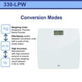 thumbnail image 3 of 330LPW Low Profile Bathroom Scale, 3 of 3