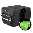 thumbnail image 1 of WEST BIKING 28L Waterproof Bicycle Pannier Bag for Mountain Bikes, Lightweight & Foldable Rear Rack Bag with Reflective Strips, Black/Grey Options, Includes Rain Cover, 1 of 6