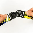 thumbnail image 3 of Rutgers Scarlet Knights Lanyard Keychain 2-sided Breakaway Clip GRAY University of, 3 of 5