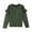 Green - greenmu, variant on RALPH LAUREN Womens Green Ruffled Striped Long Sleeve Crew Neck Top M