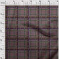 thumbnail image 1 of oneOone Viscose Jersey Fabric Tartan Check Printed Craft Fabric BTY 60 Inch Wide, 1 of 4