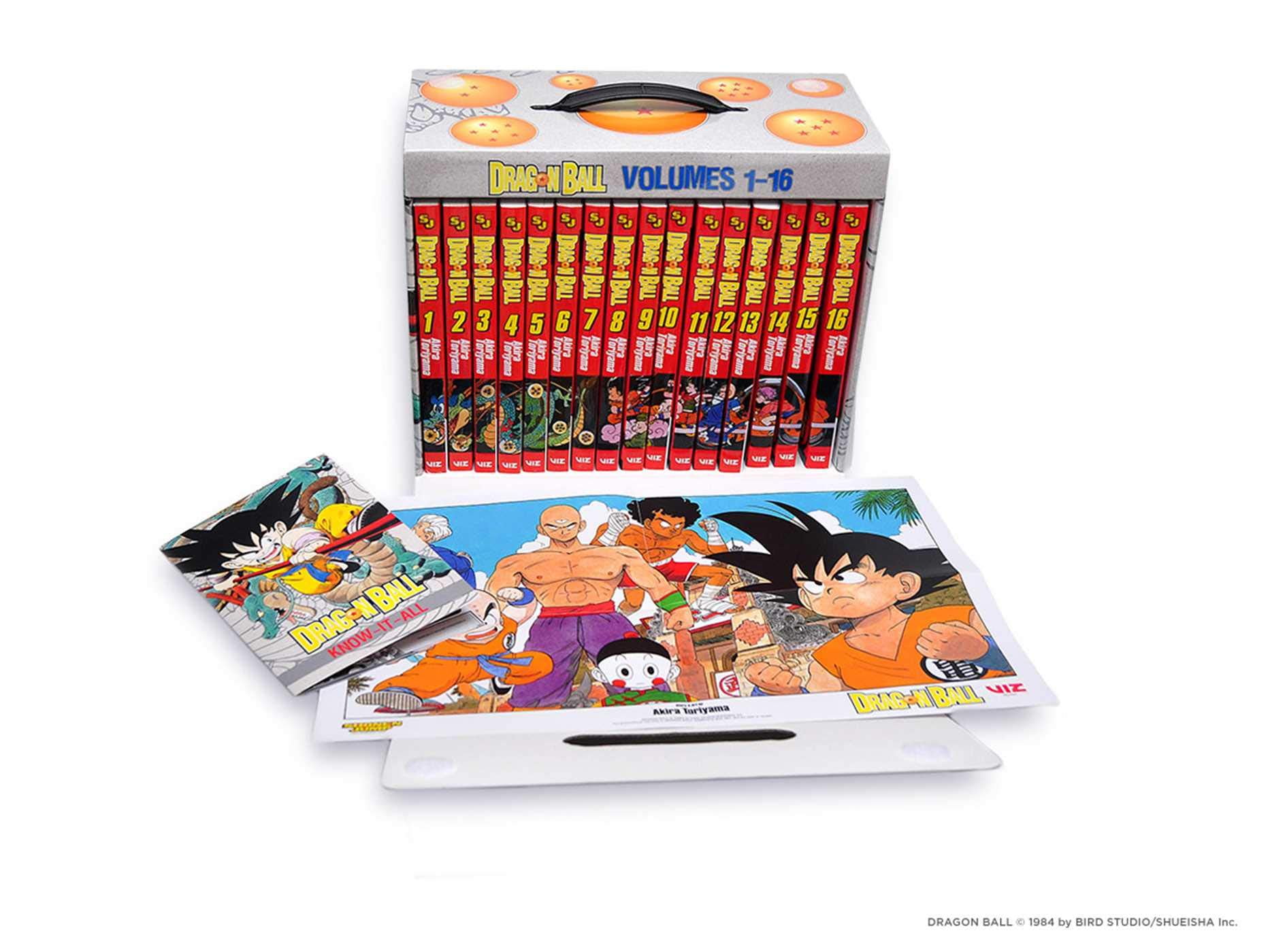 Dragon Ball Complete Box Set : Vols. 1-16 with premium 