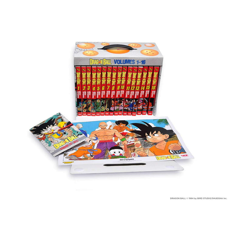 Manga: Dragon Ball, Vol. 1-6 (a 6-book set, Paperbacks, Japanese version)