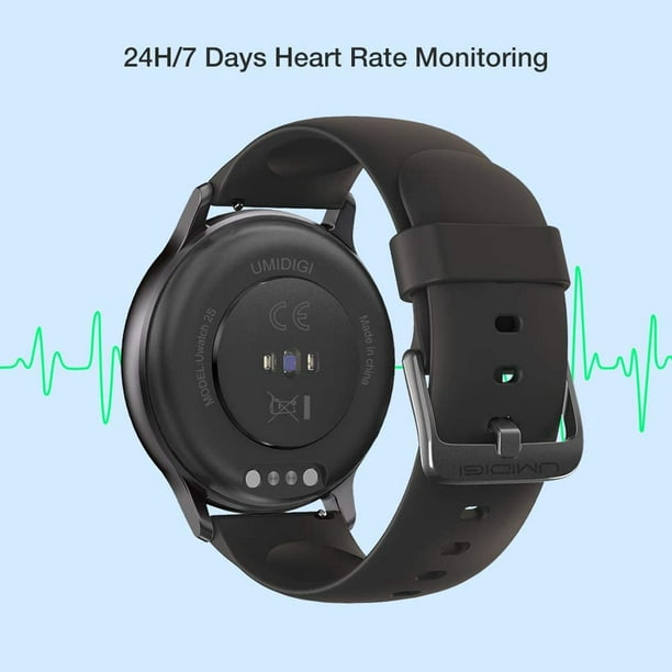 UMIDIGI Uwatch 2S Android IOS Sport 1.3 Heart Rate, Sleep Monitoring  Smartwatch – Swiftronics Canada