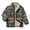 Aztec American Tribal Geometric, variant on Xoenoiee Rainbow Multicolor Paw Print Full Zip Jacket for Boys Girls Casual Sweater Fall Fleece Jacket Stand Collar Coat Stand Collar Outerwear Casual Cardigan with Pockets, 2 Years