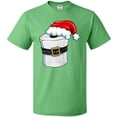 thumbnail image 3 of Inktastic Toilet Paper with Santa Hat and Belt T-Shirt, 3 of 5