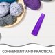 thumbnail image 3 of BESTYASH 10Ud Almacenadores De Hilo Morado Compatibles Con Tejido Y Bordado Profesional, 3 of 8