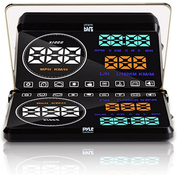 Pyle PHUD18OBD.5 Plug and Play Ultra-Clear Car Video Monitors, Multicolor