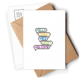 thumbnail image 1 of Thank You Welcome Surprise Dialogue Postcards Envelopes Blank Note Cards Mailing, 1 of 4