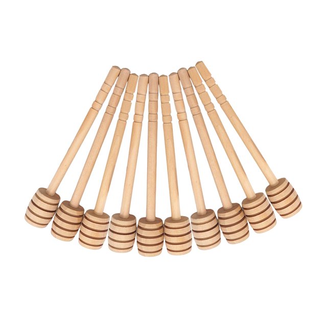 Cucharones de madera BLESIY equipo de Jarabe de arce 10 piezas