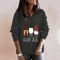 thumbnail image 2 of asdoklhq Womens Plus Size Tops Clearance,Women's Casual Long Sleeve Christmas Holiday Print Sweater Top Blouse, 2 of 6