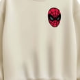thumbnail image 3 of Marvel - Spider-Man Flag - Women's Oversized Fleece Crew Sweatshirt, 3 of 5