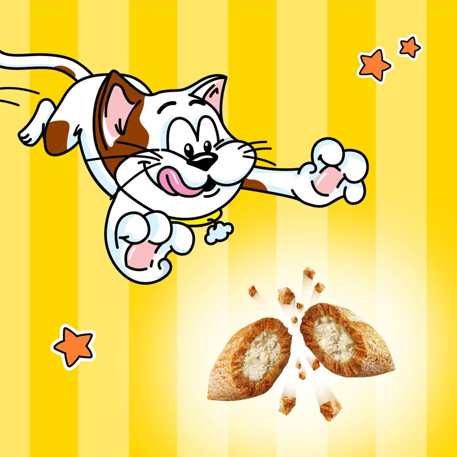Temptations Mixups Surfer'S Delight Flavor Crunchy And Soft Cat Treats, 16 Oz Tub