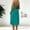 Mint Green, variant on asdoklhq Summer Dresses Slip Dress Casual Wedding Dress Fashion Women Summer Round-Neck Casual Solid Sleeveless Sleepshirts Sling Backless Dress Gray 2X