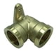 thumbnail image 1 of Soporte de Pared Conector de Tubo de Acoplamiento de Adaptador de ángulo de Rosca Interna de 90  degree 1/2, 1 of 9