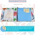 thumbnail image 3 of Make Your Own Cookbook, Meadowsweet Kitchens Watercolors Recipe Binder with Dividers & Labels, 3 of 9