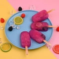 thumbnail image 6 of Holzlrgus Popsicle Silicone Molds Set, 2 PCS Ice Cream Molds with 50 Wooden Sticks for Cake Pop, Ice Pop, Cakesicles (Standard Size/Pink), 6 of 6