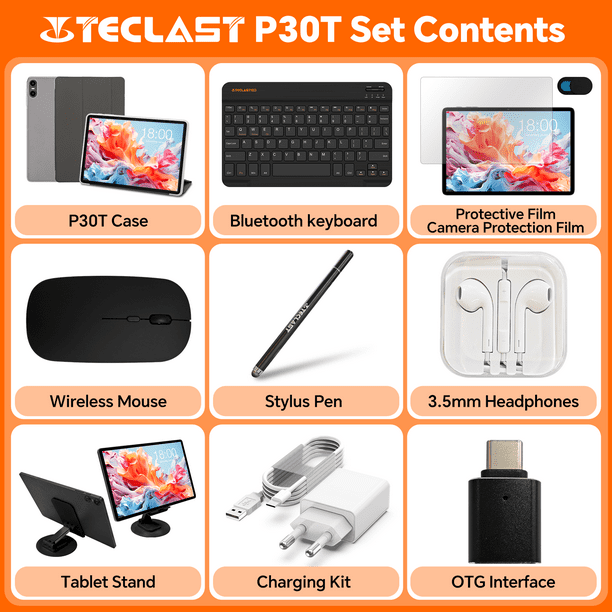 TECLAST - Android 14 タブレット Free Shipping! Teclast Android 14 Tablet 10.1 inch WiFi 5G