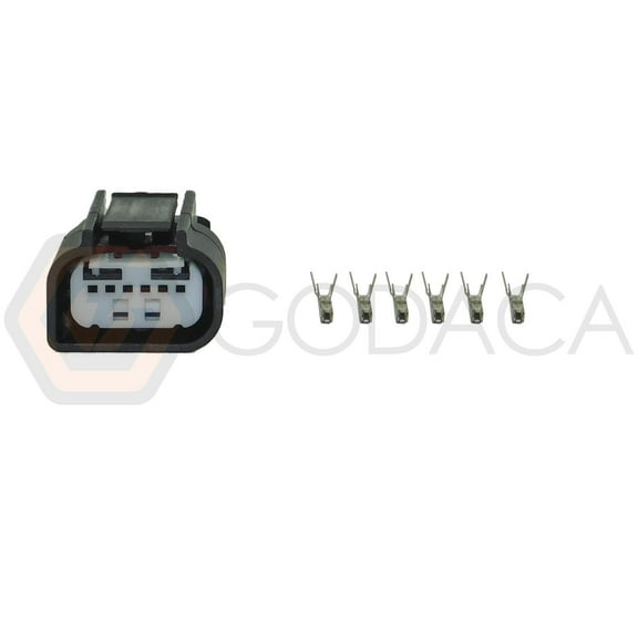 1x Connector 6-way for Reverse Camera WPT-1280 w/out wire