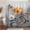 A-orange, variant on Rustic Yellow Floral Boho Shower Curtain, Country Farmhouse Daisy Spring Flowers and Butterfly Shower Curtain for Bathroom, Grey Gray Surreal Floral Bathroom Curtain with 12PCS Hooks, 36X72IN