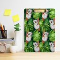 thumbnail image 6 of FMSHPON Koala Bear Palm Leaves Clipboard Hardboard Wood Nursing Clip Board and Pull for Standard A4 Letter 13x9 inches, 6 of 8