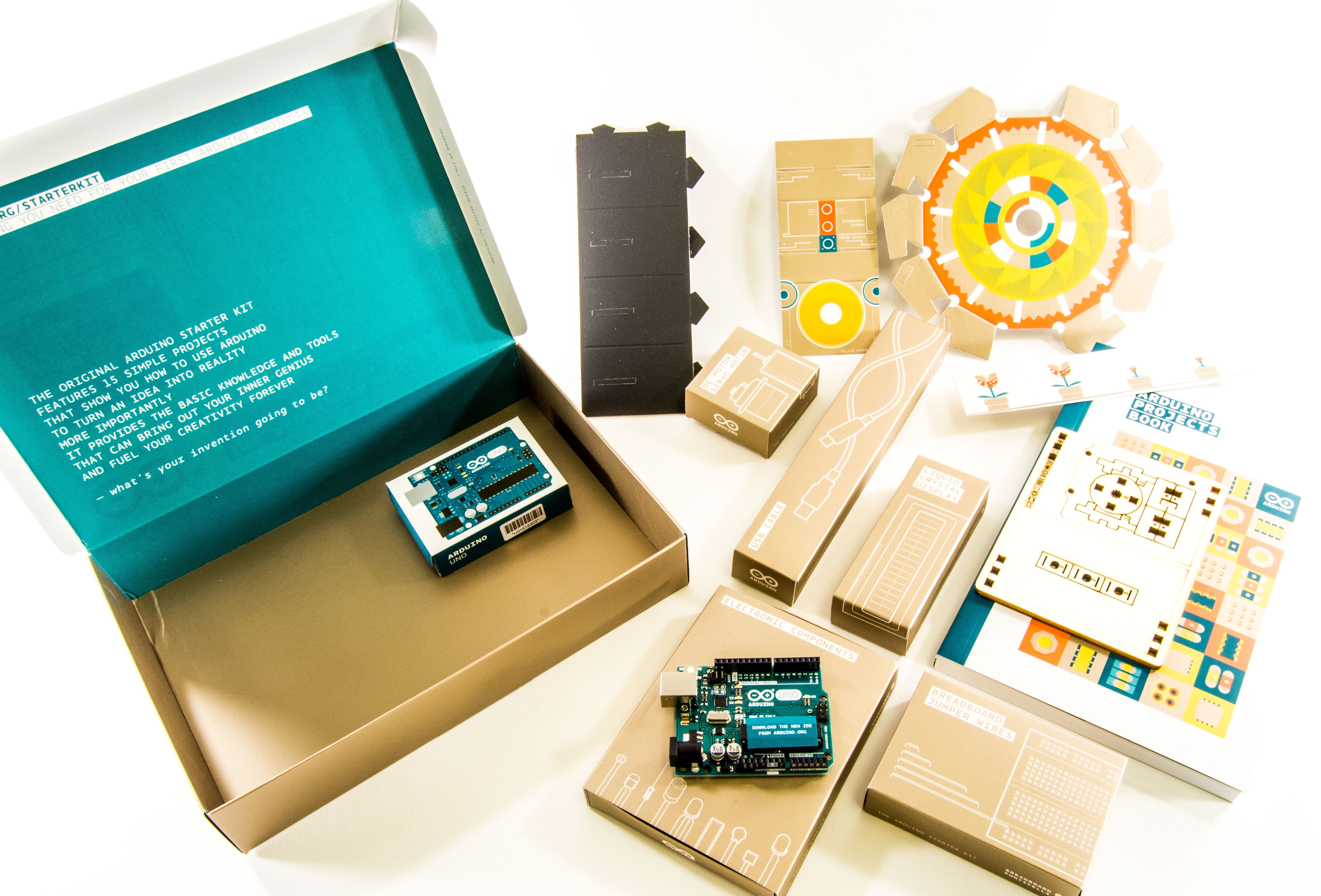 K010007 - Arduino - Starter Kit, Arduino UNO, Projects Book
