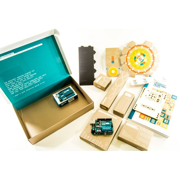 The Arduino Starter Kit (with 170-page Arduino Projects Book) - Walmart.com