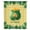 Yellow, variant on St. Patrick's Day Sheer Curtains 54 Inches Long, Spring Coin Green Clovers Blue Lattice Light Filering Curtains, Breathable Simi Curtain Privacy Drapes for Kitchen Bathroom Small Window Treatment